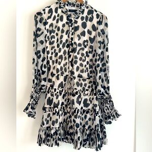 1.State Animal Print Dress